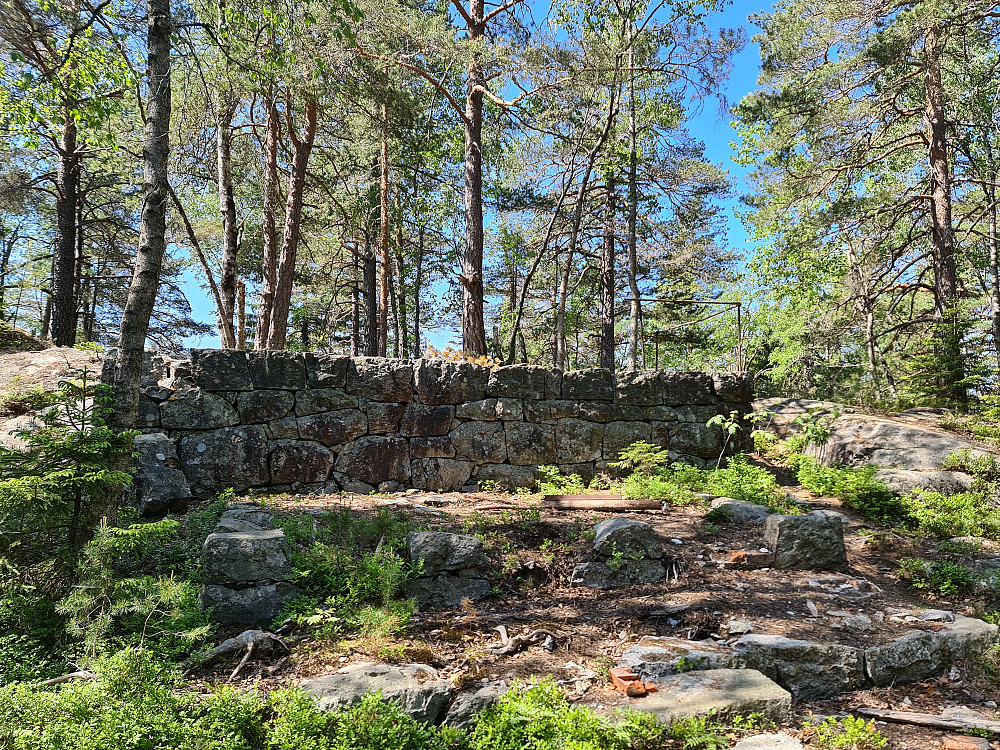 Ruin på vei til toppen