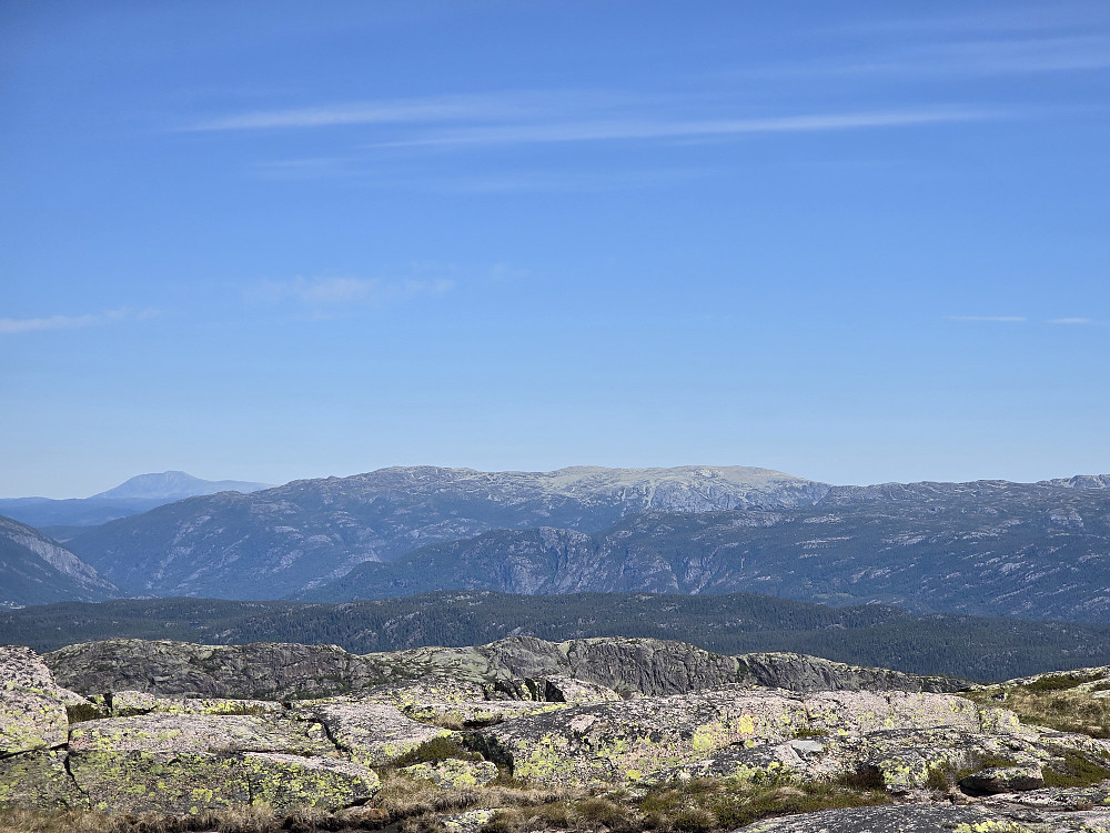 Mælefjell og Gaustatoppen