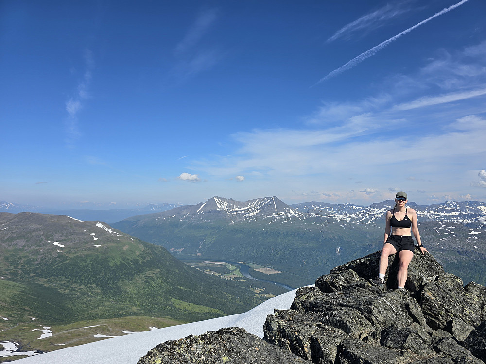 Fra toppen mot Bardudalen