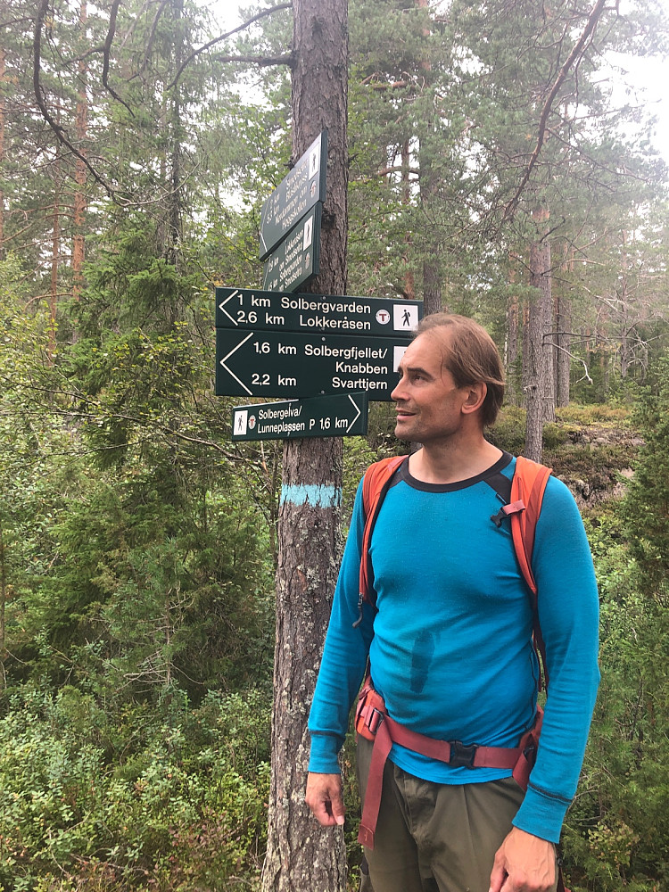 På vei opp