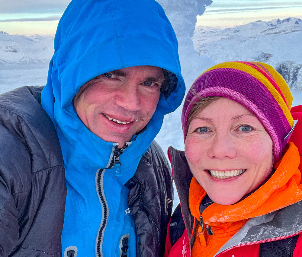 jada, den obligatoriske selfien kom med i turrrapporten ;)