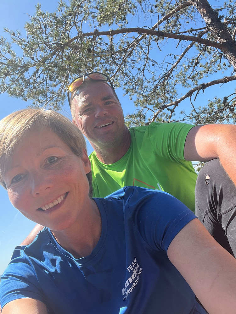 På toppen av Gampedalsåsen