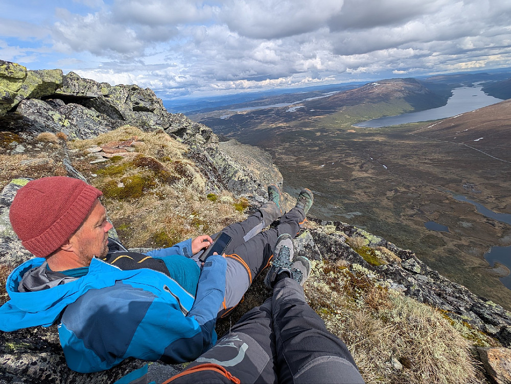 Nydelig på toppen
