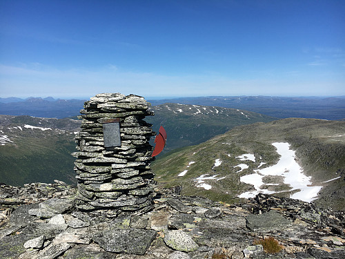 Toppvarden på Blånebba.