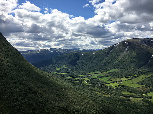 Utsikt mot Storlidalen.