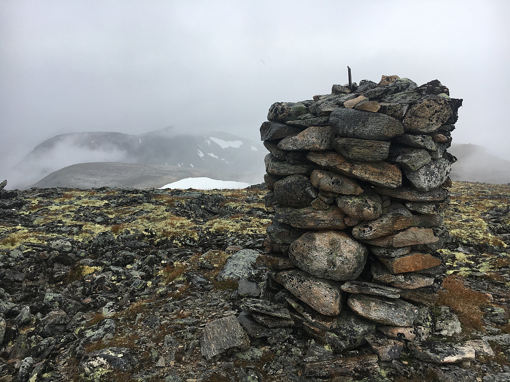 Toppen av Slanglifjellet.