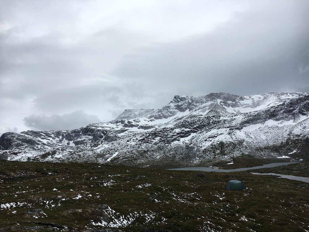 Snota i slutten av juni 2018