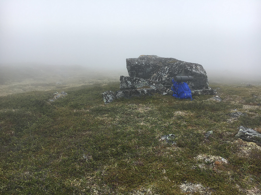 Campen er ryddet og det er klart for å finne tilbake i tåka.