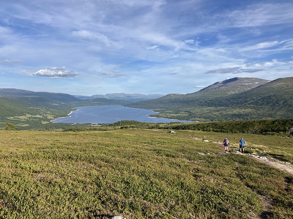 Snart tilbake til Gjevillvatnet og bilen.
