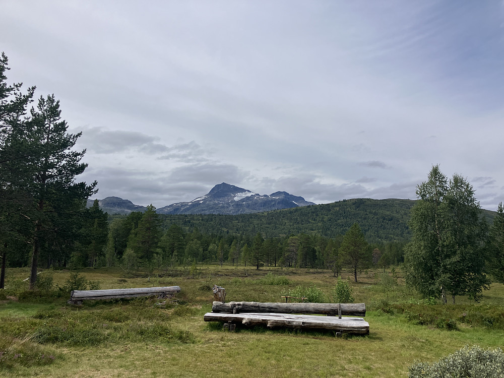 Snota sett fra Trollheimshytta.