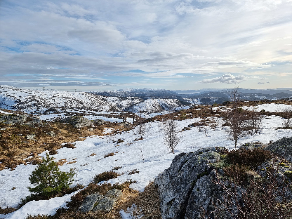 Fra Flåfjellet mot sør.