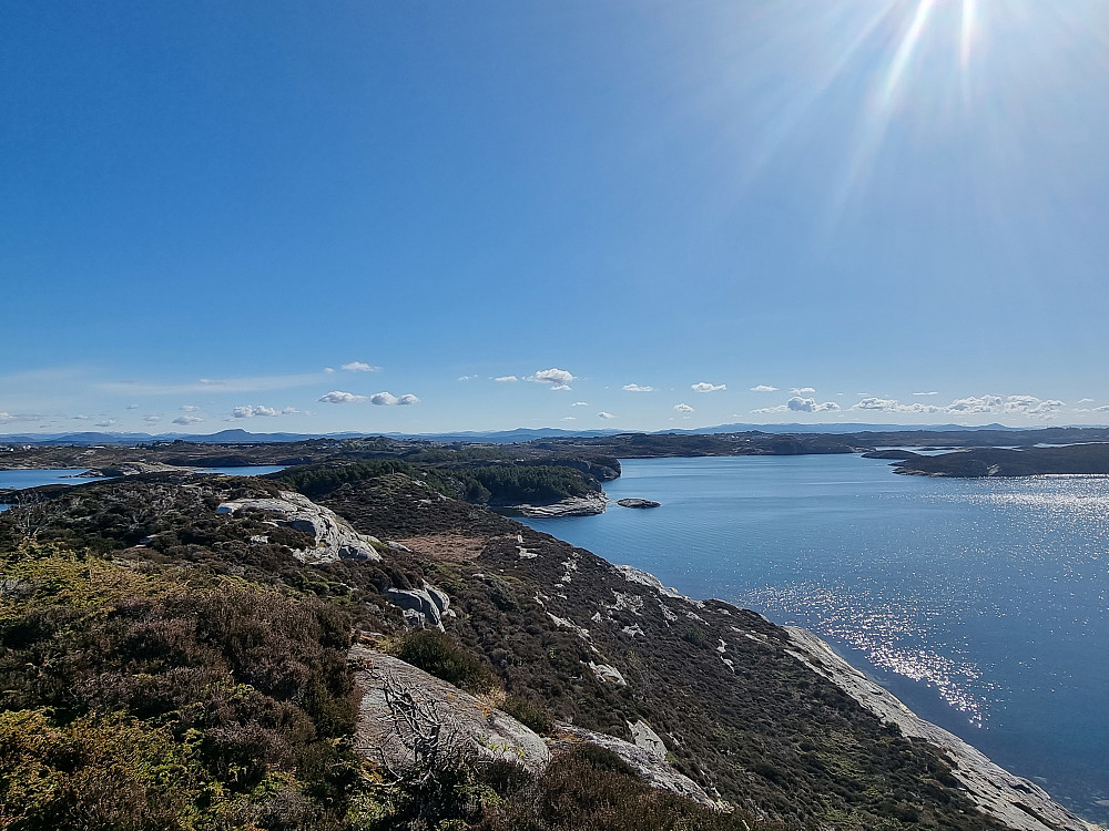Fra Dyrneshaugane mot øst.