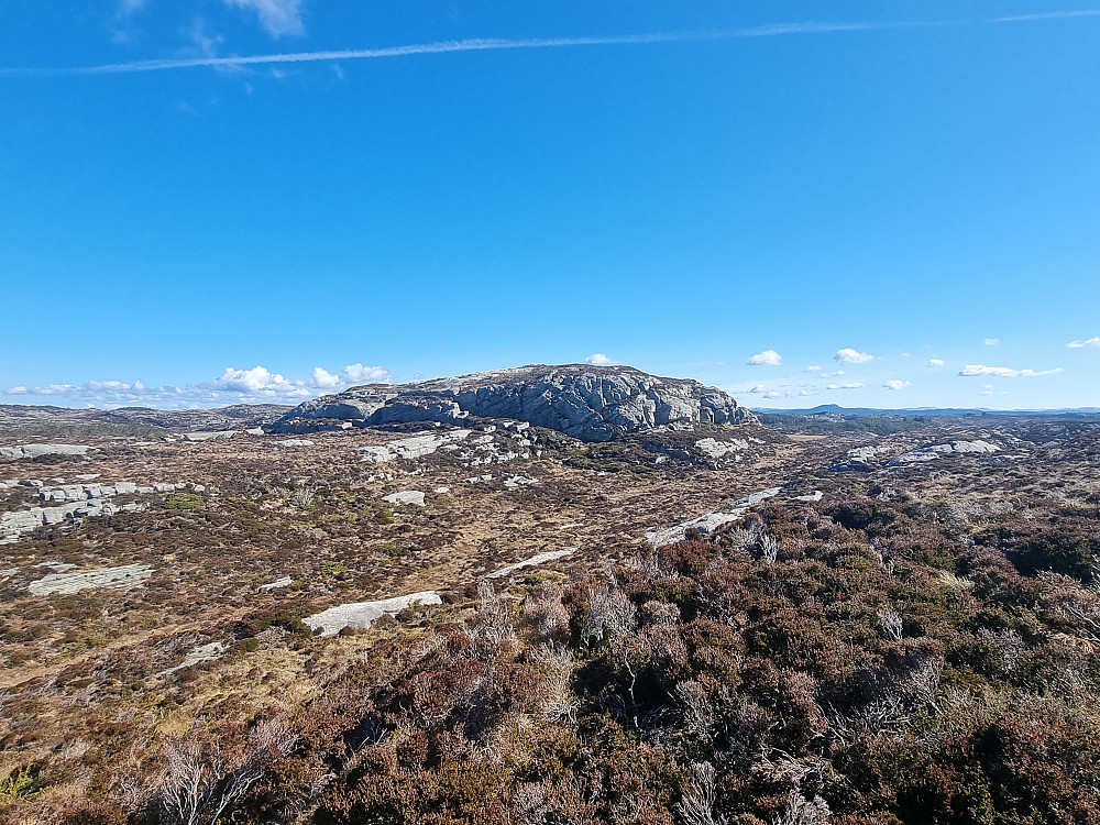 Fra Dethloff-hytta mot Arseto.
