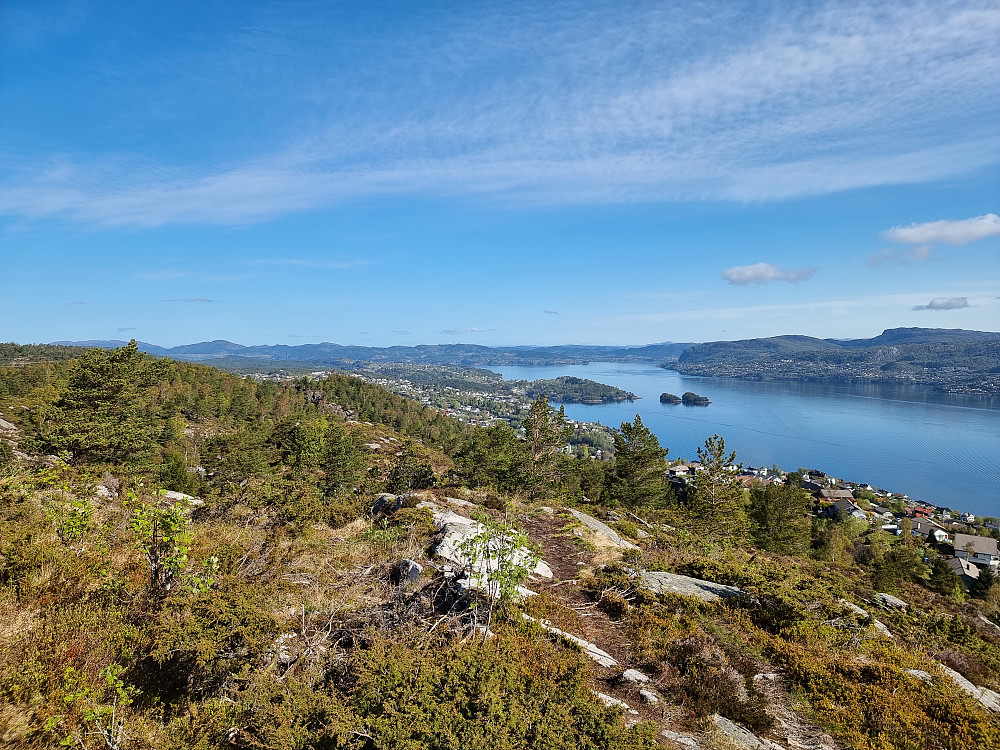 Fra Storevarden mot nord.