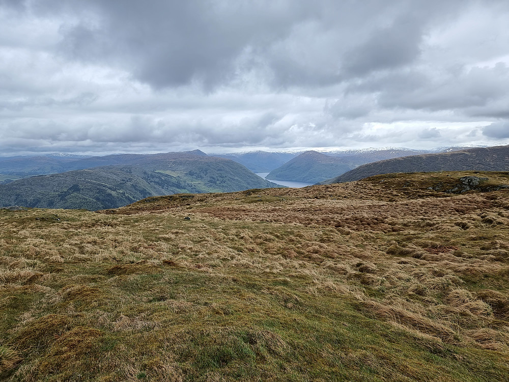 Fra Repparåsen. Hananipa til høyre for fjorden.