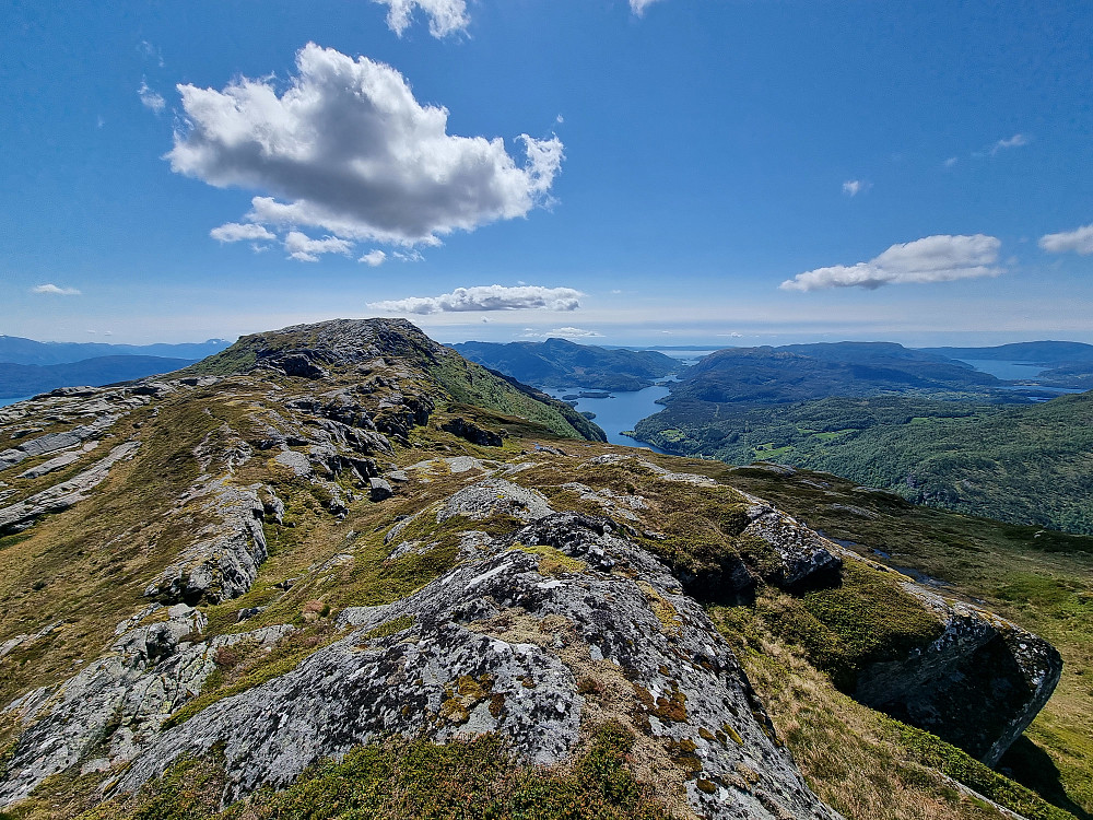 Daurmålsegga fra nord, sett fra Orraaksla.