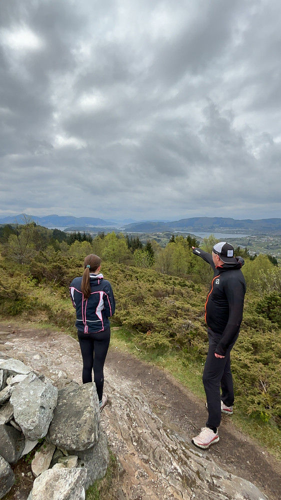 Utsikt mot Bergen by.