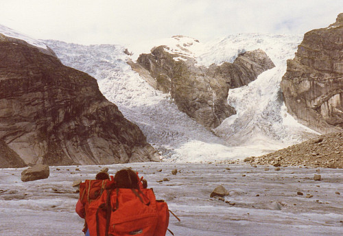 på Austerdalsbreen