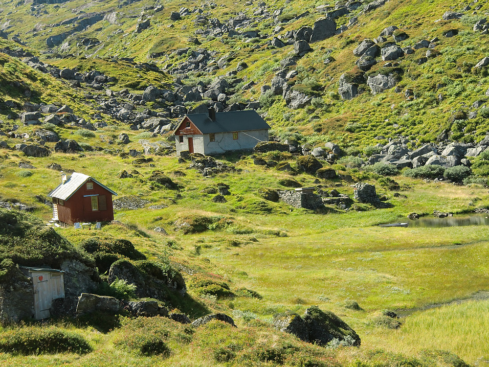 Støl /hytter ved Beinhelleren