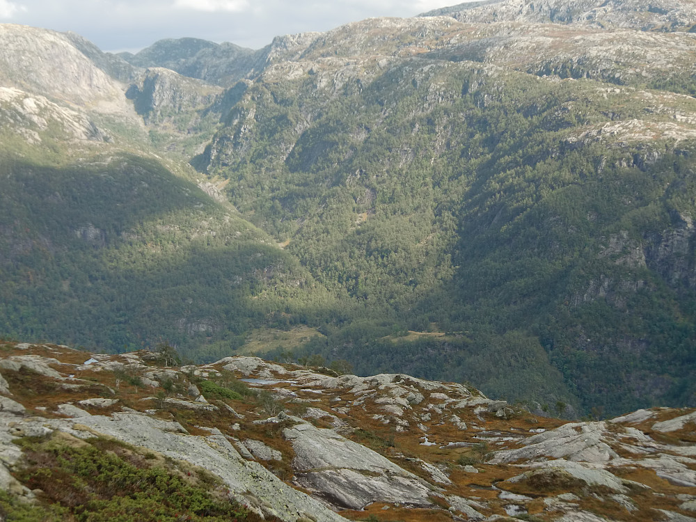 markene til fjellgårende Fylingslid og Fyllingshaugen