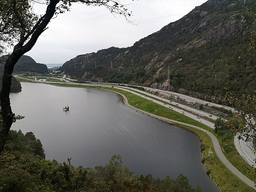 Liavatnet fra Stemhaugen