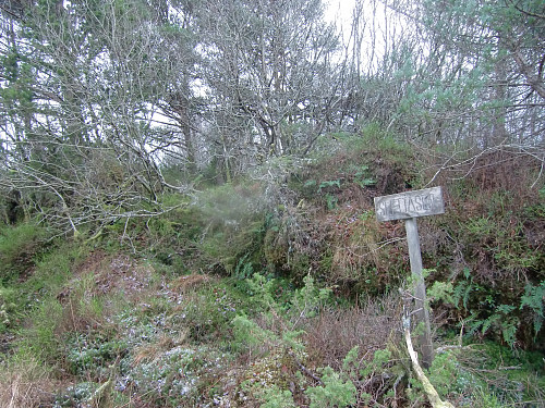 Slettåsen fra stien