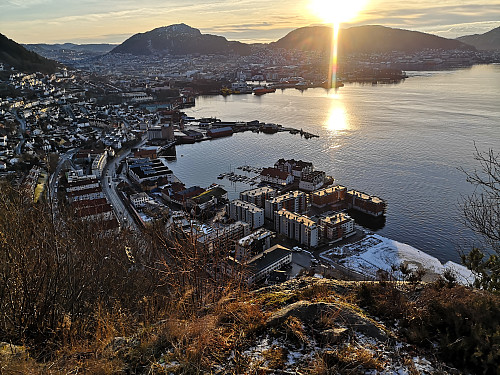 utsikt fra Sandviksbatteriet 