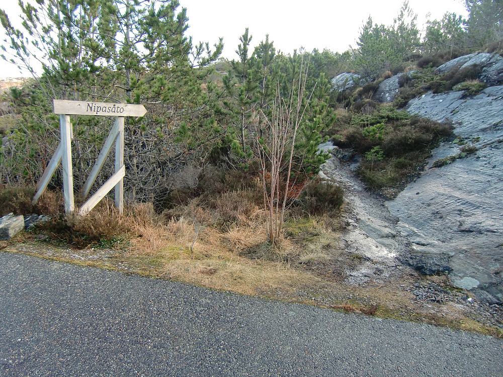 Turstart ved idrettsbanen på Telavåg