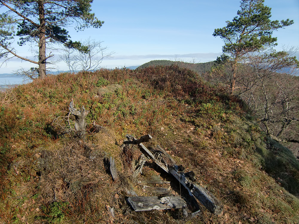 toppunktet på Tuvefjellet 