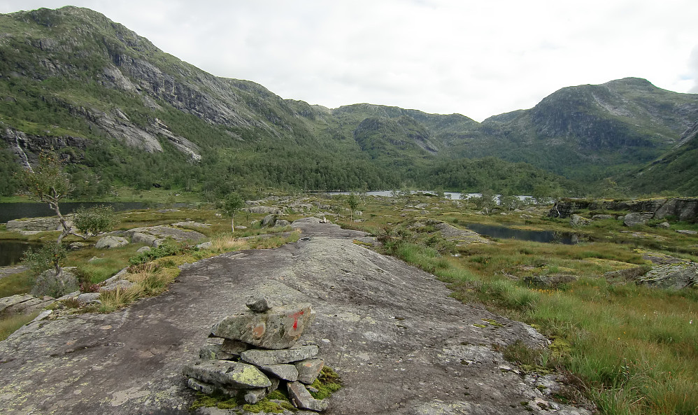 på vei over Langeneset. 