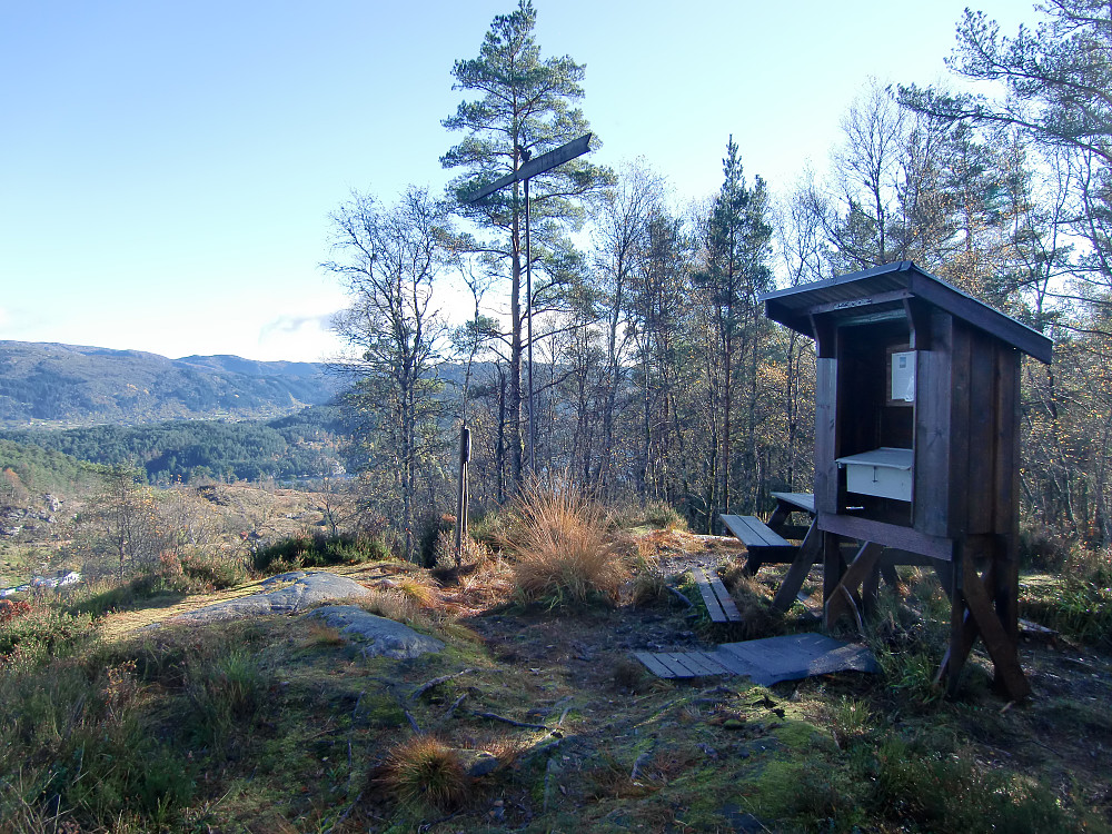 toppen på Haugsåsen