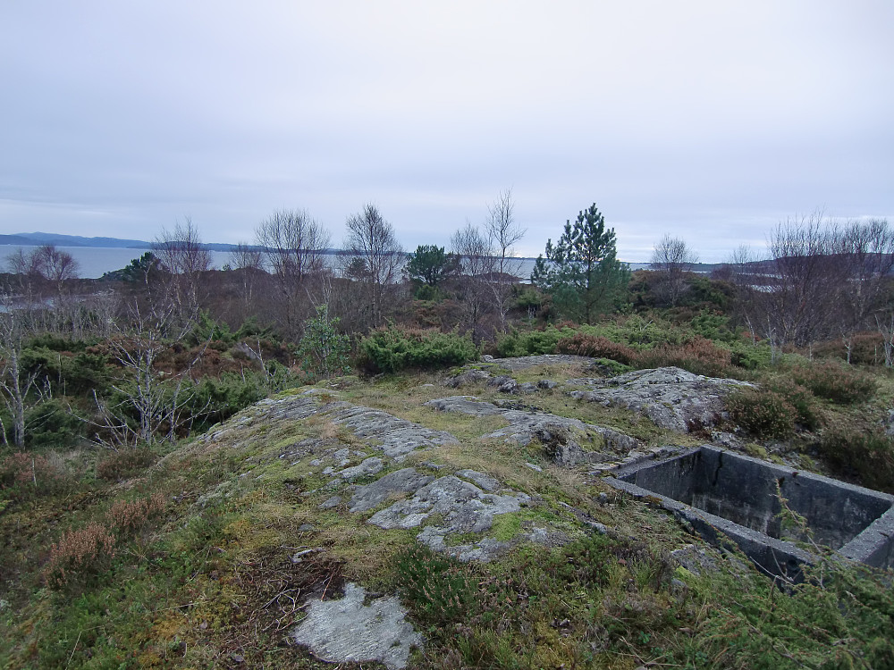 Tyska 53 med gamle fundamenter 