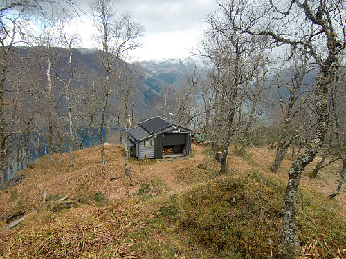 hytten / jakthytten på Ramfjellet