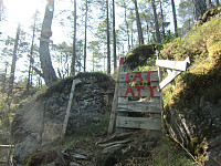 øverste grinden