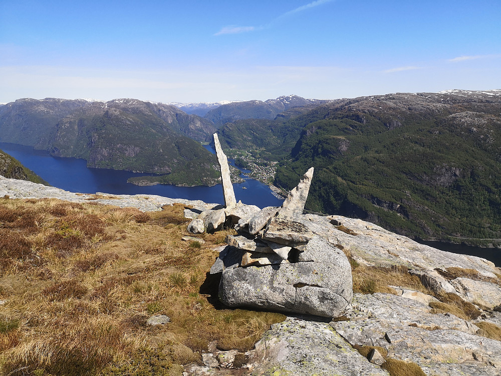 Grensepunktet på Varhaugen