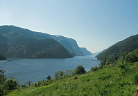 sydover Veafjorden fra Kallestad