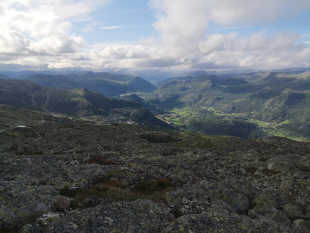 Hemsedal sett mot nordvest