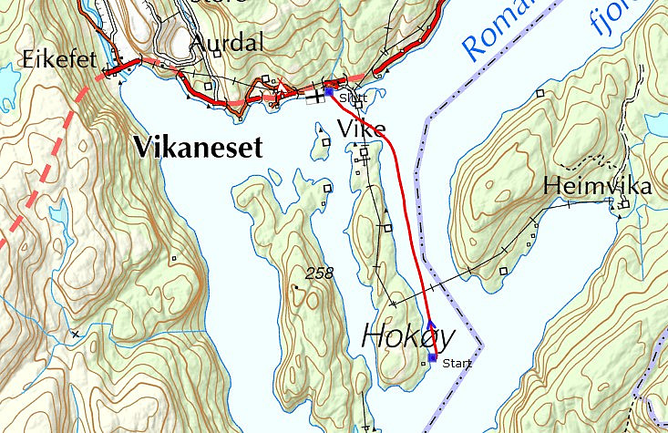 kart båtskyss