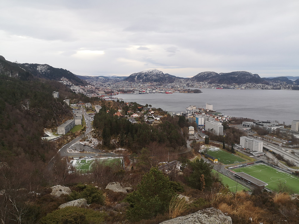 utsikt fra Rognåsen