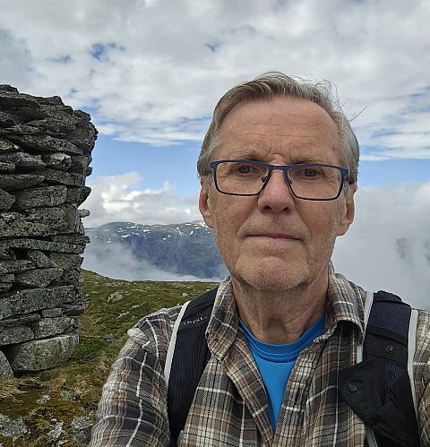 selfie på toppen 