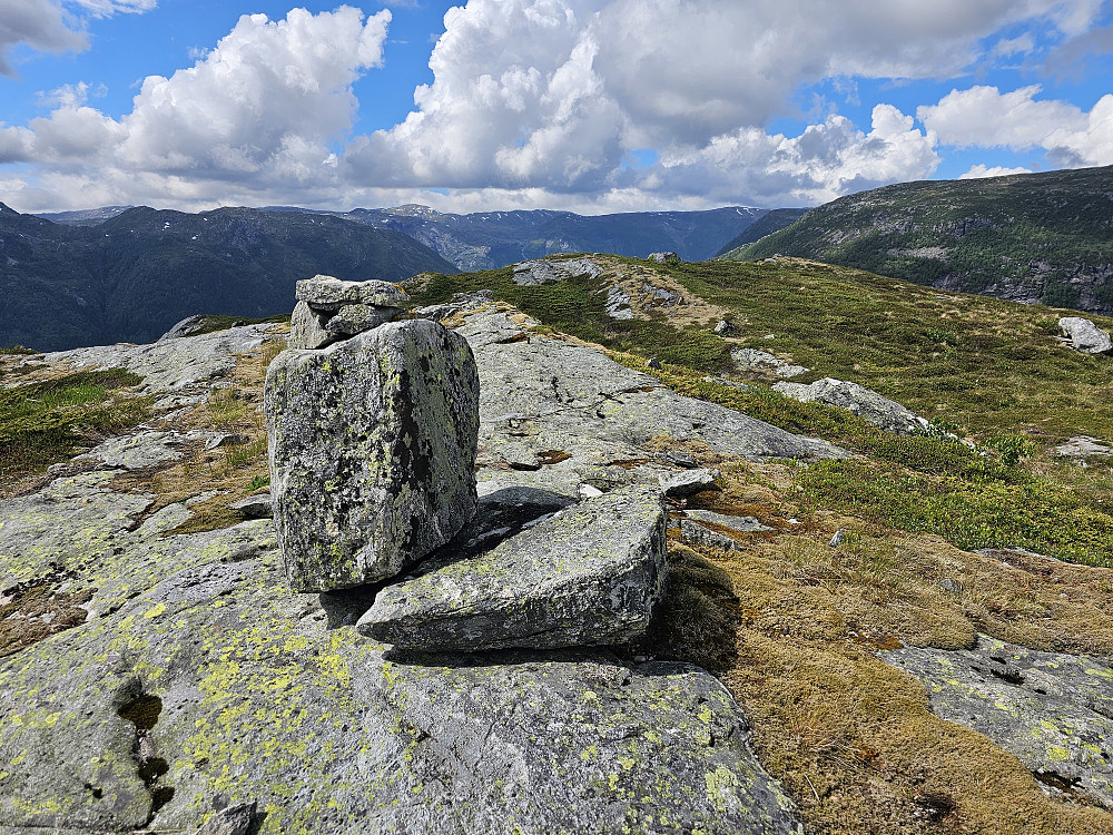 toppen på Setrelifjellet
