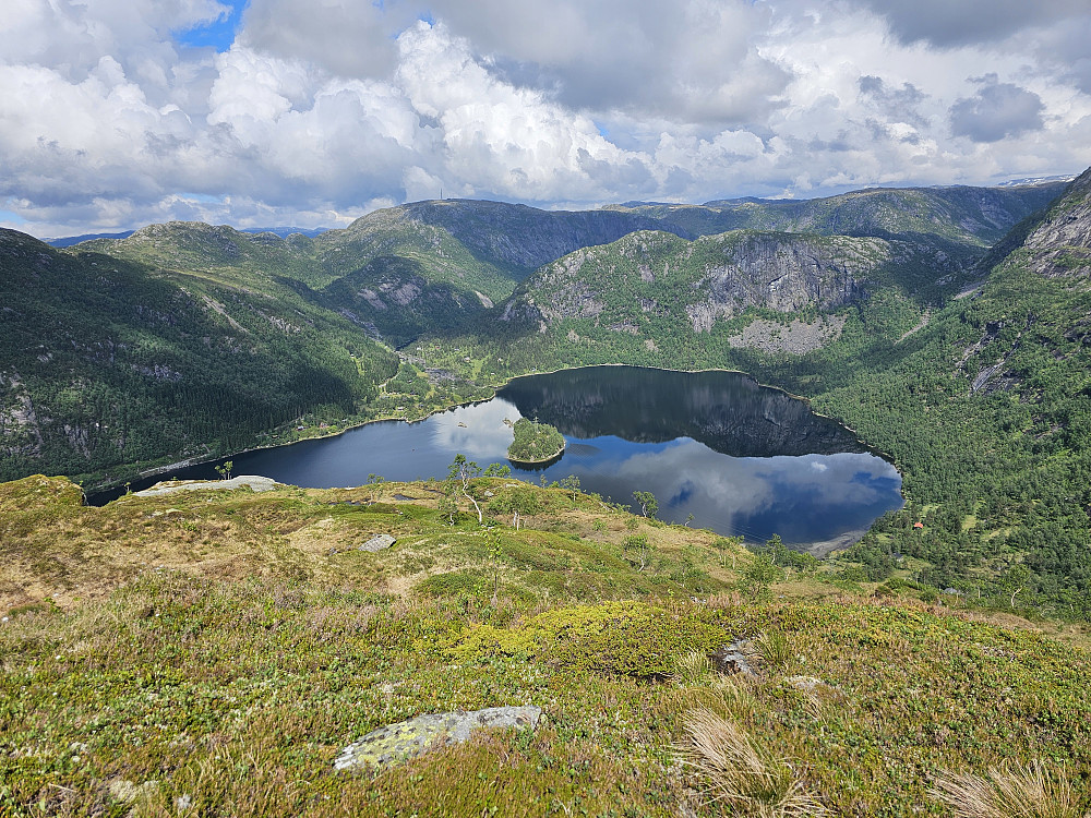 Storevatnet fra Setrelifjellet