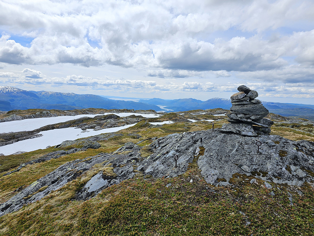 Gråfjellet 978 sett mot sydvest der jeg kom opp