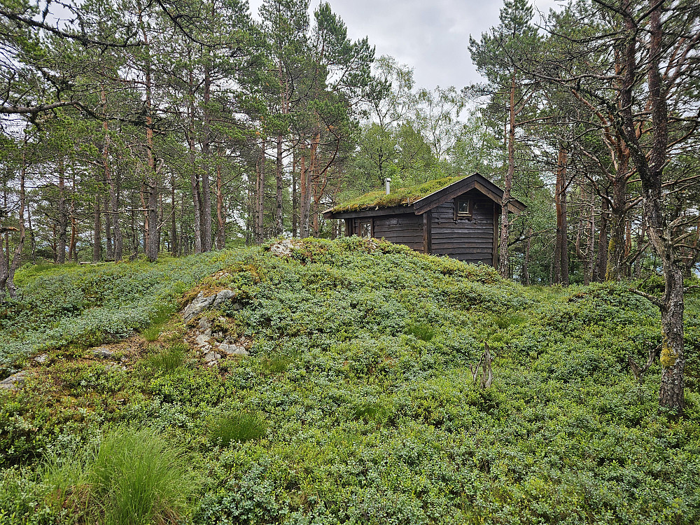 hytte på toppen av Jonåsen