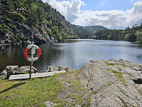 Langevatnet sett fra nordsiden