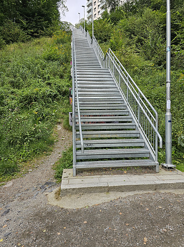 Skibakketrappa, et turmål i PB