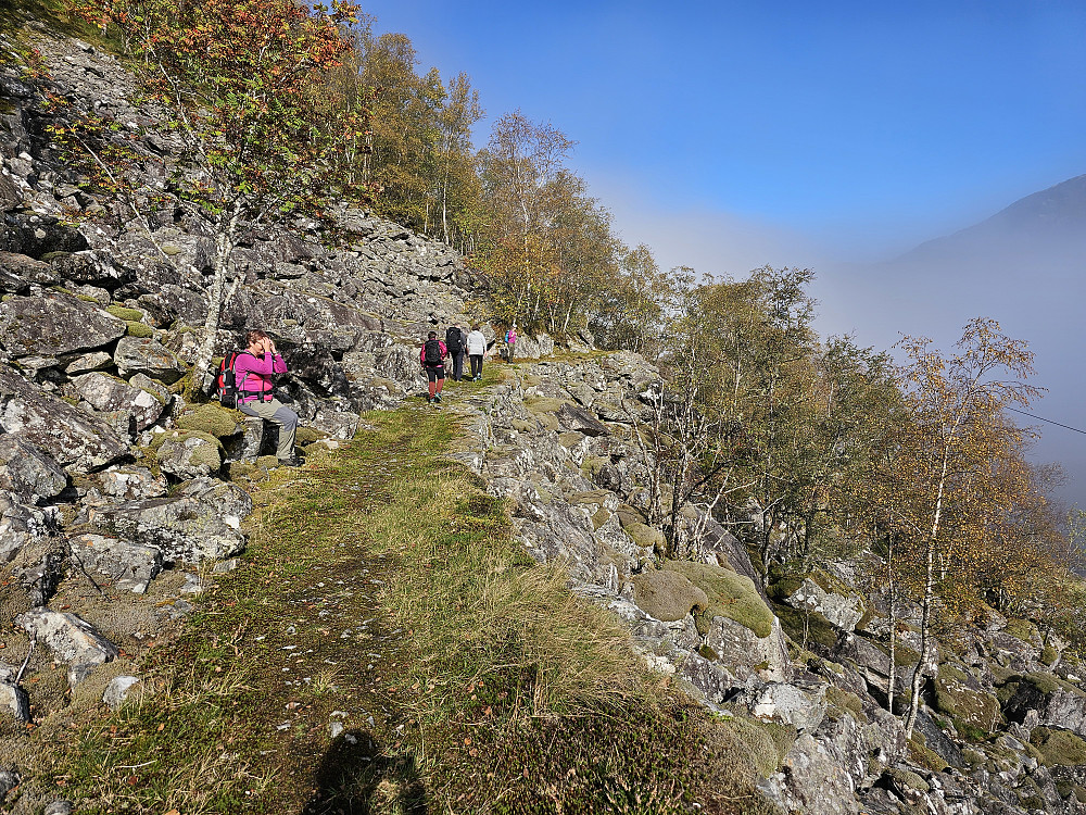 gangveien mellom Veo og Bukkstein