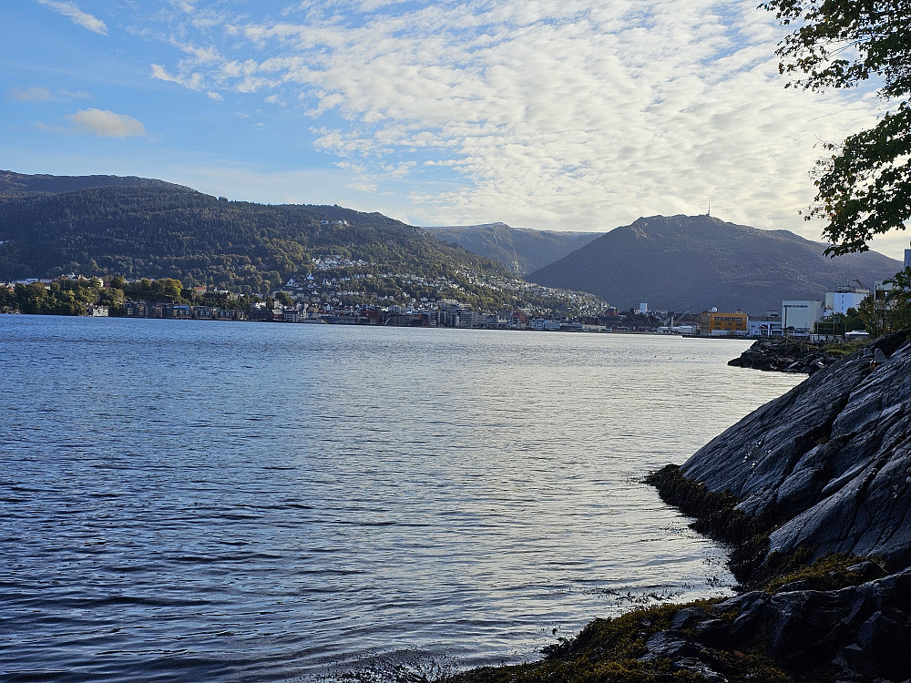 fra Lyreneset med utsikt mot Bergen