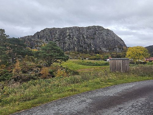 Bergesfjellet fra turstart