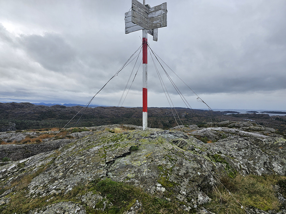 toppen på Bergesfjellet